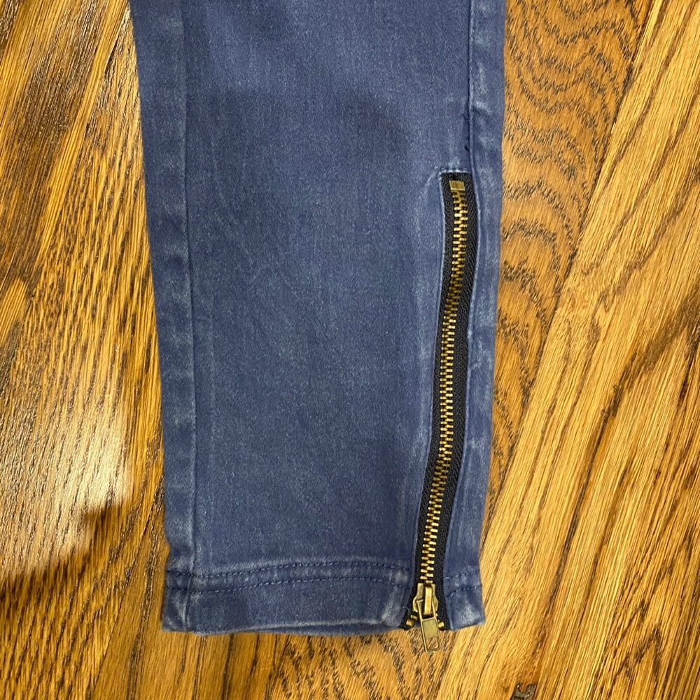 Zipper Moto Jeggings - Picture 4 of 5